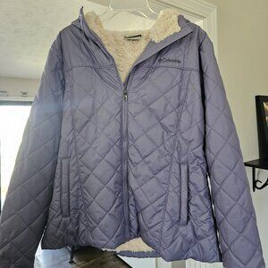 Columbia fully lined winter jacket